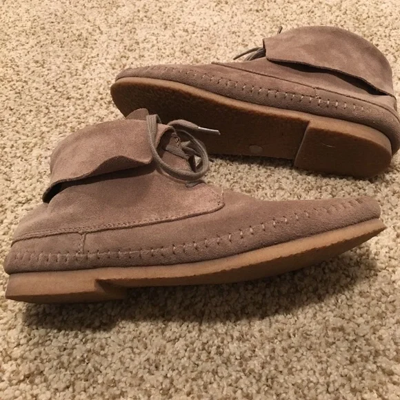 LUCKY BRAND - suede tied ankle boots😍 - Picture 4 of 4